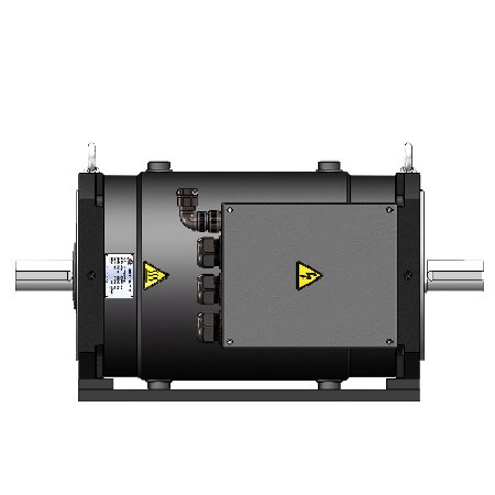 Servomotor de eixo duplo